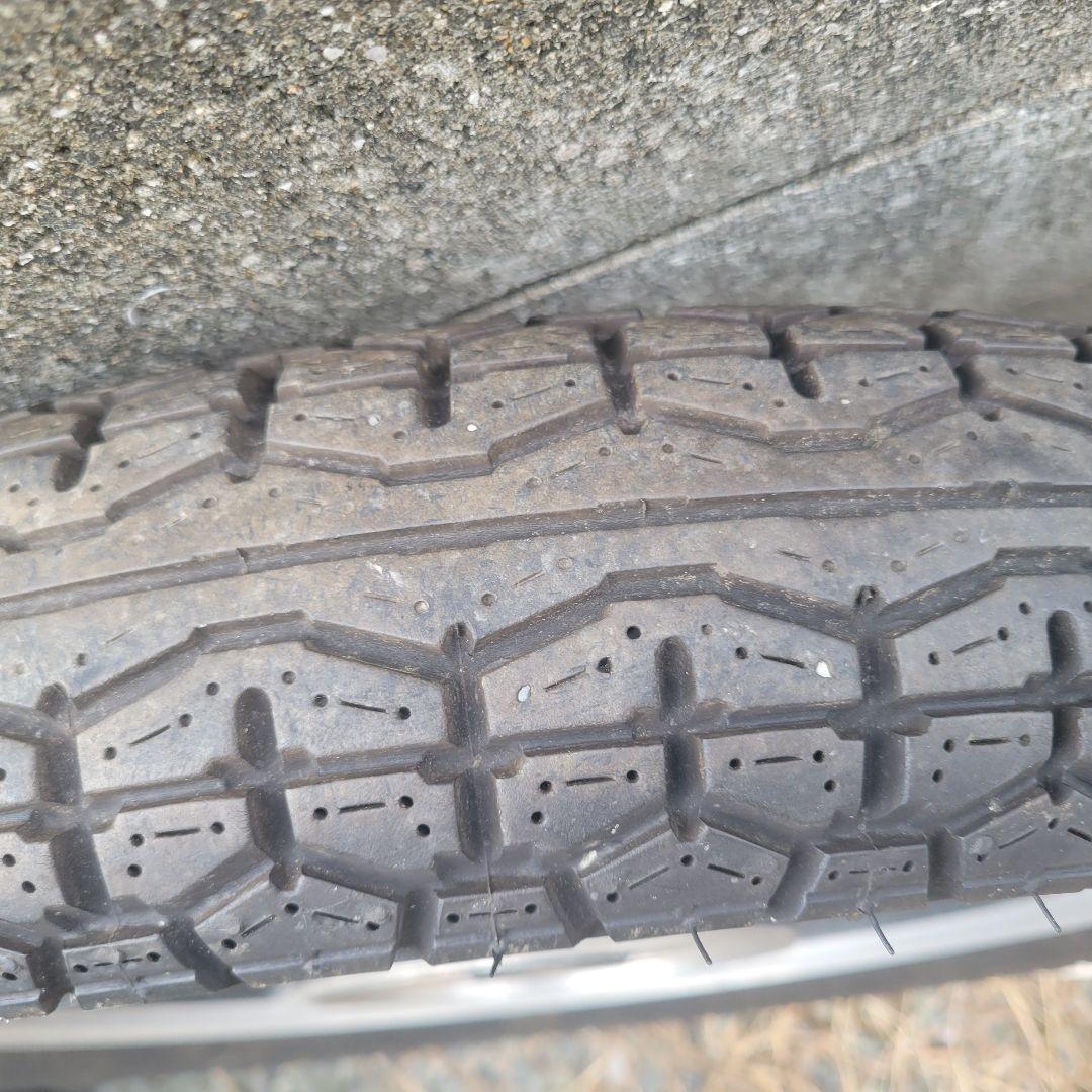 ハゲリーマート　　gsx250e 400e リアホイール一式　バリ溝