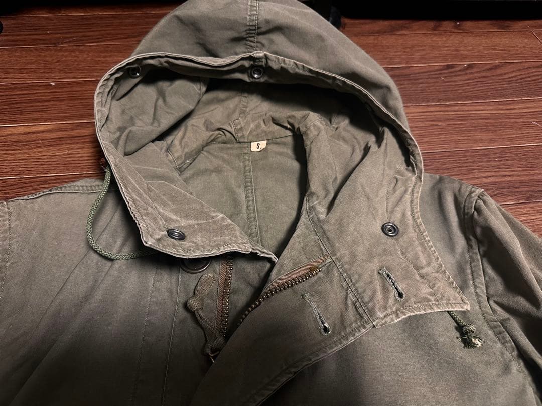 M-47 40sフィールドジャケット　真鍮TALON SMALL 古着　軍物