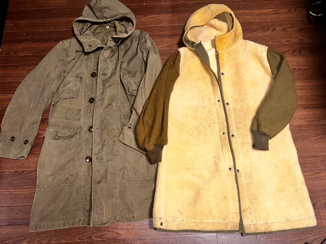 M-47 40sフィールドジャケット　真鍮TALON SMALL 古着　軍物
