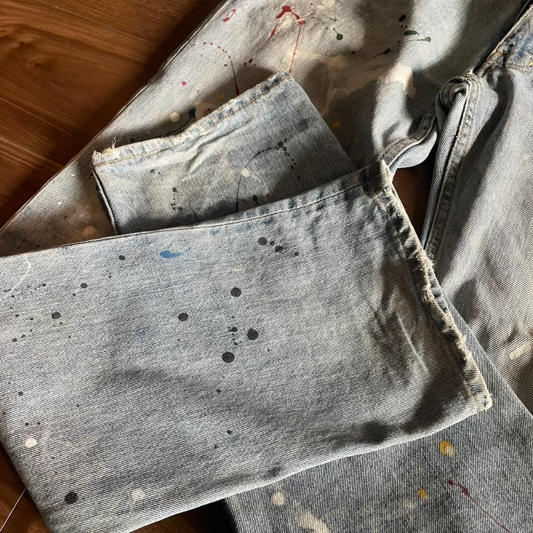 ナンバーナイン Number (N)ine ペイントデニム size4x32