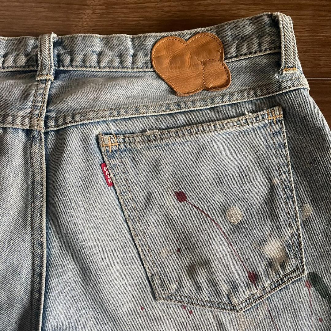 ナンバーナイン Number (N)ine ペイントデニム size4x32