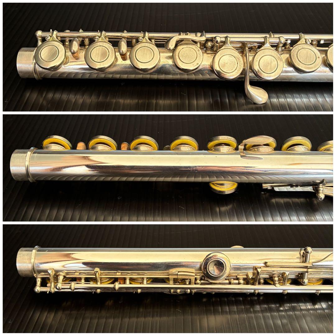 ムラマツ フルート B36 B8636刻印 管楽器 吹奏楽 レザーケース