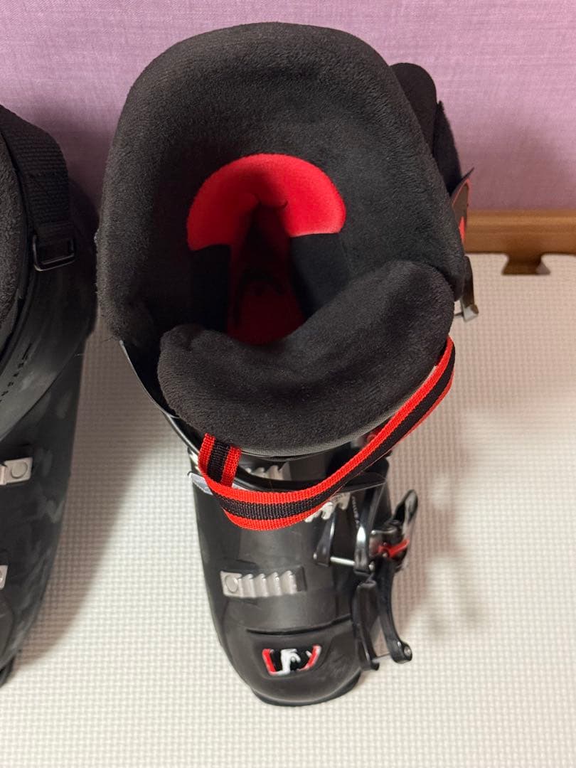 HEAD スキーブーツ ブラック/レッド 27/27.5cm