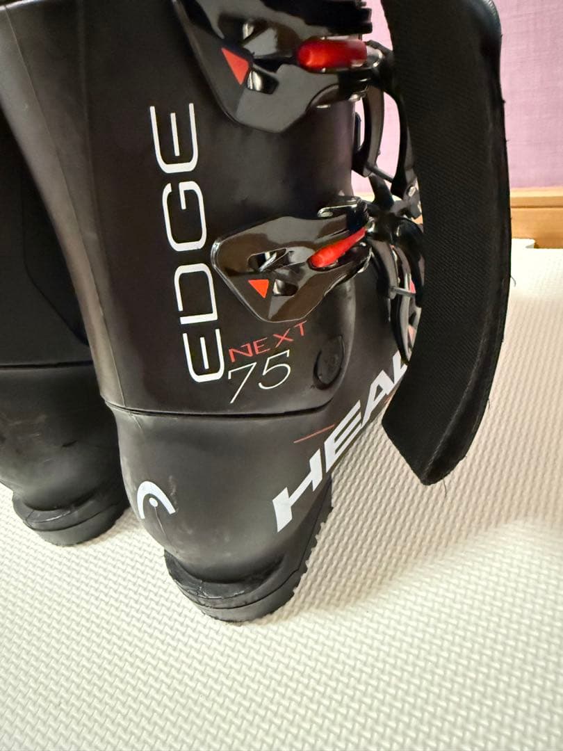 HEAD スキーブーツ ブラック/レッド 27/27.5cm