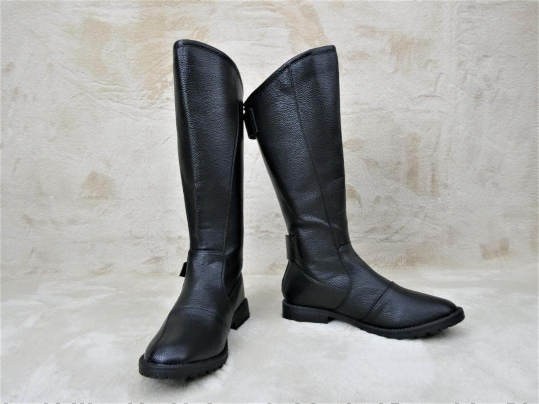 特攻ブーツ 黒 26cm /斜めカット ブラック　未使用　新品