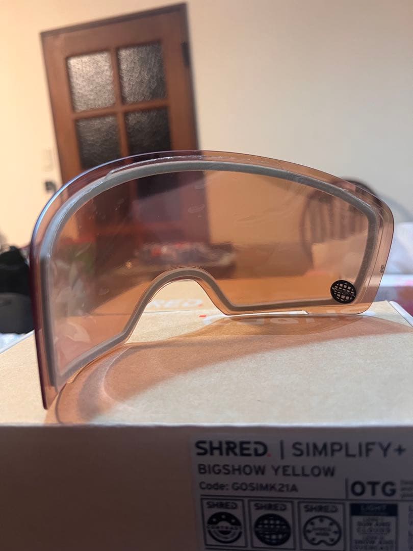 スキー・スノーボードアクセサリー SHRED SIMPLIFY+ BIGSHOW YELLOW