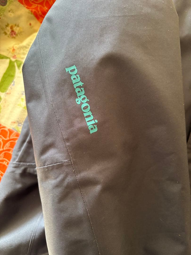 ORIO　patagonia 紺色　スキーウエア powder ball