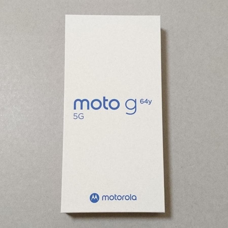 新品未使用 ★ moto g64y 5G 128GB SIMフリー ワイモバイル