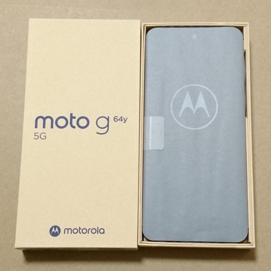 新品未使用 ★ moto g64y 5G 128GB SIMフリー ワイモバイル