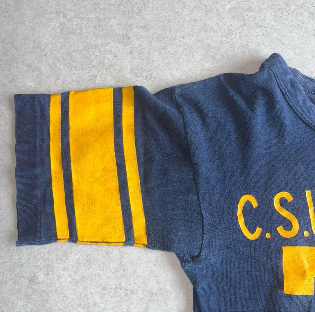 70s チャンピオン　フットボールTシャツ　バータグ