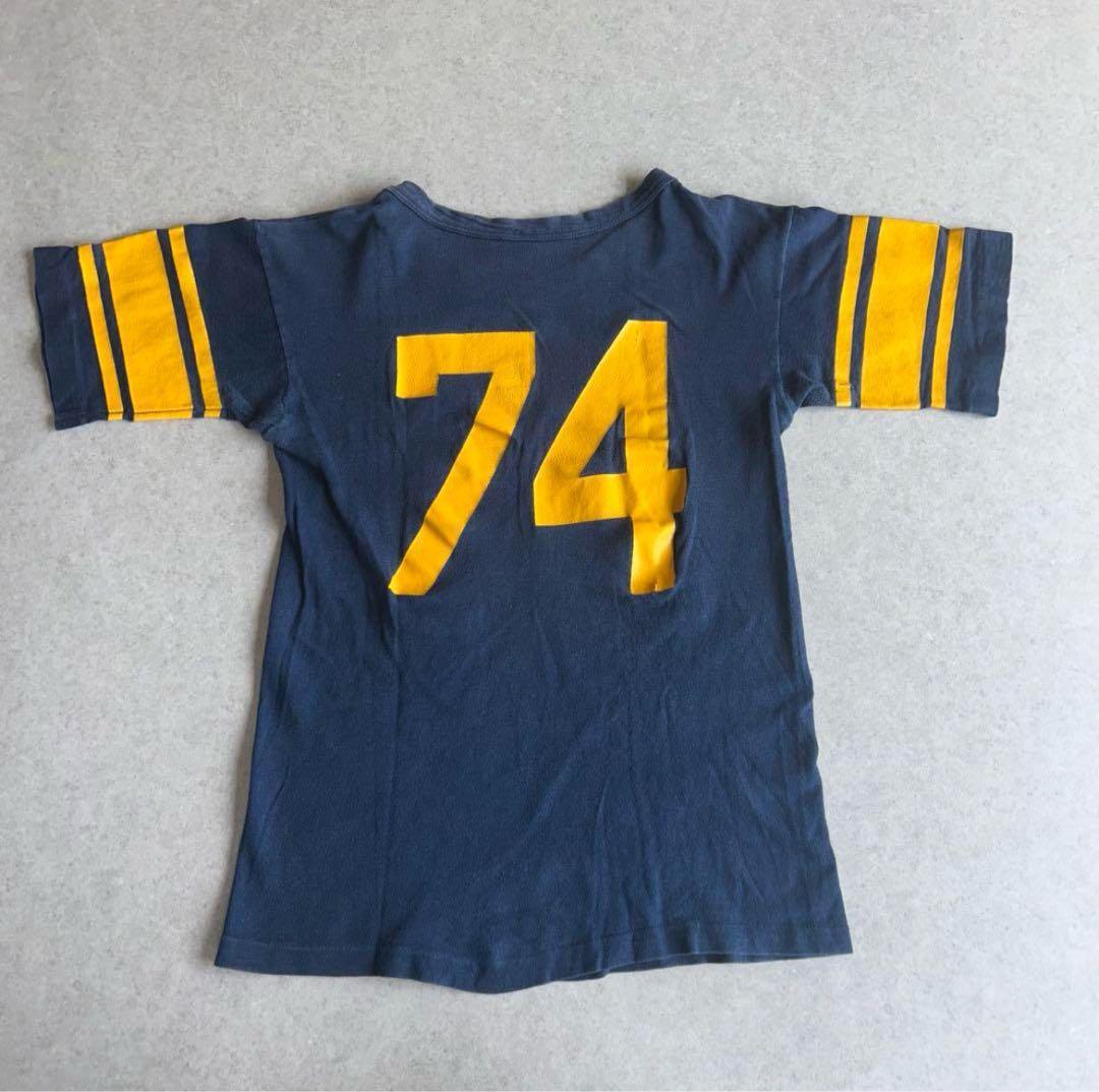 70s チャンピオン　フットボールTシャツ　バータグ