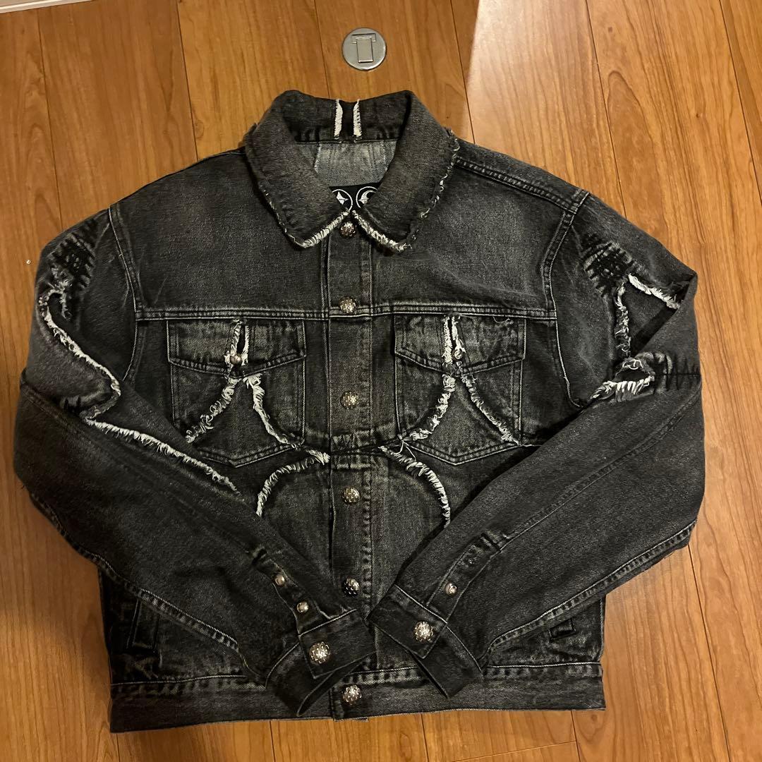 ジャケット・アウター THUG CLUB tribal denim jacket