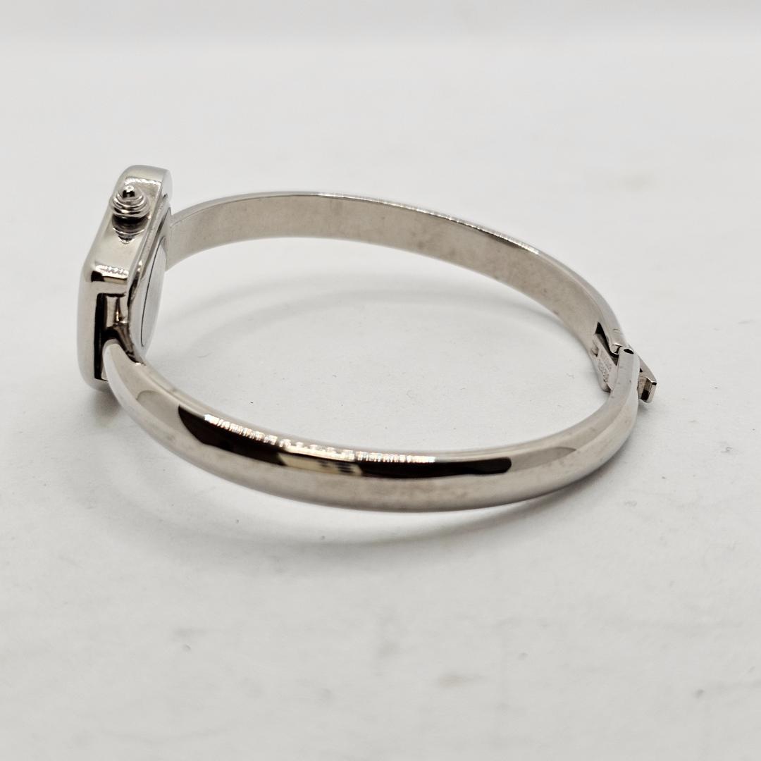 【希少】 YSL 40周年記念 ハート型 バングルウォッチ 稼働品