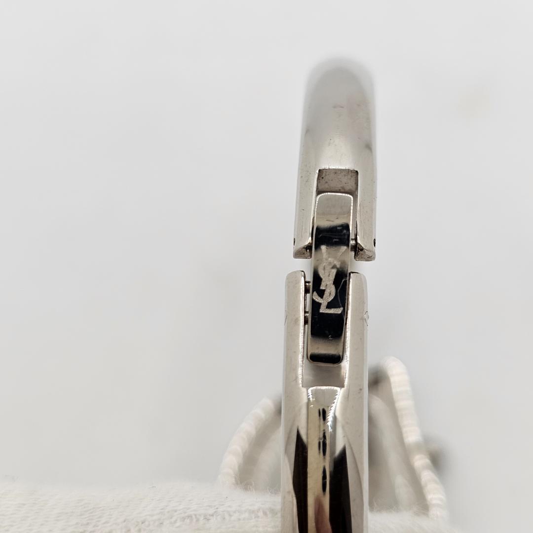 【希少】 YSL 40周年記念 ハート型 バングルウォッチ 稼働品