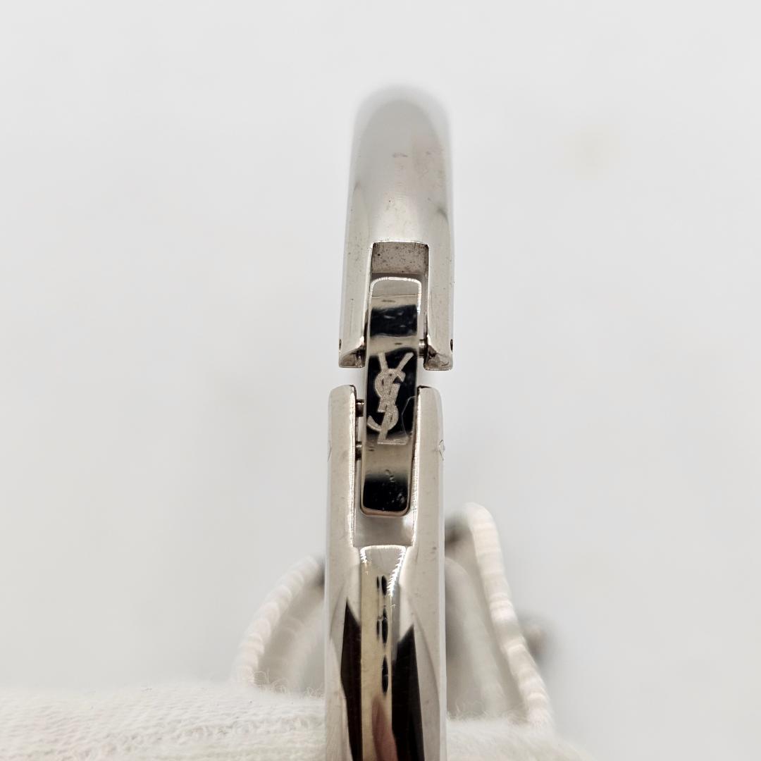 【希少】 YSL 40周年記念 ハート型 バングルウォッチ 稼働品