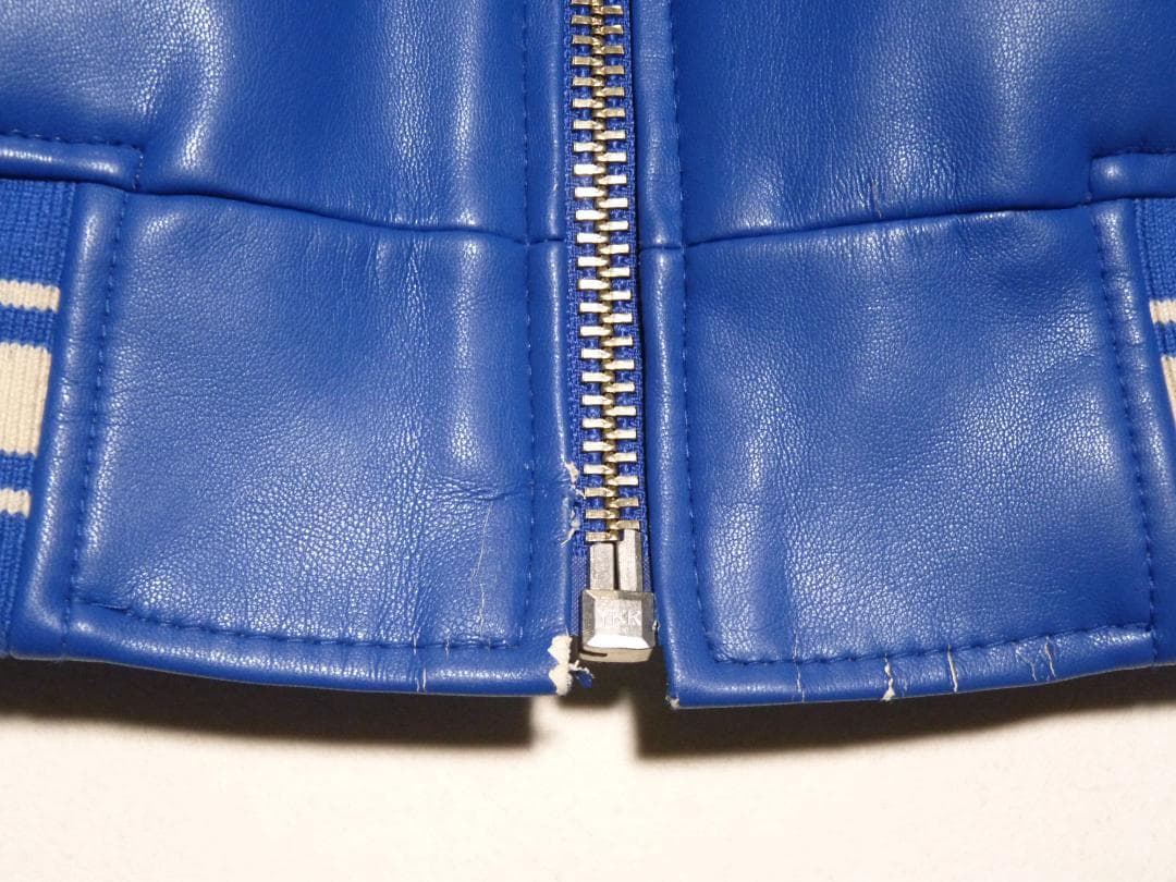 mm　AVIREX　アヴィレックス　X-LARGE　レザースタジャン　L