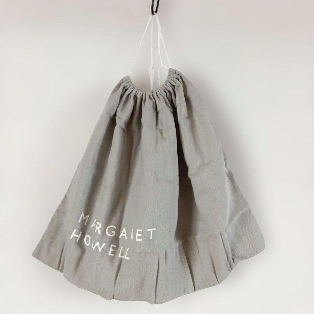 希少美品◆マーガレットハウエル ショルダーバッグ　バケツ　レザー　限定　ブラック