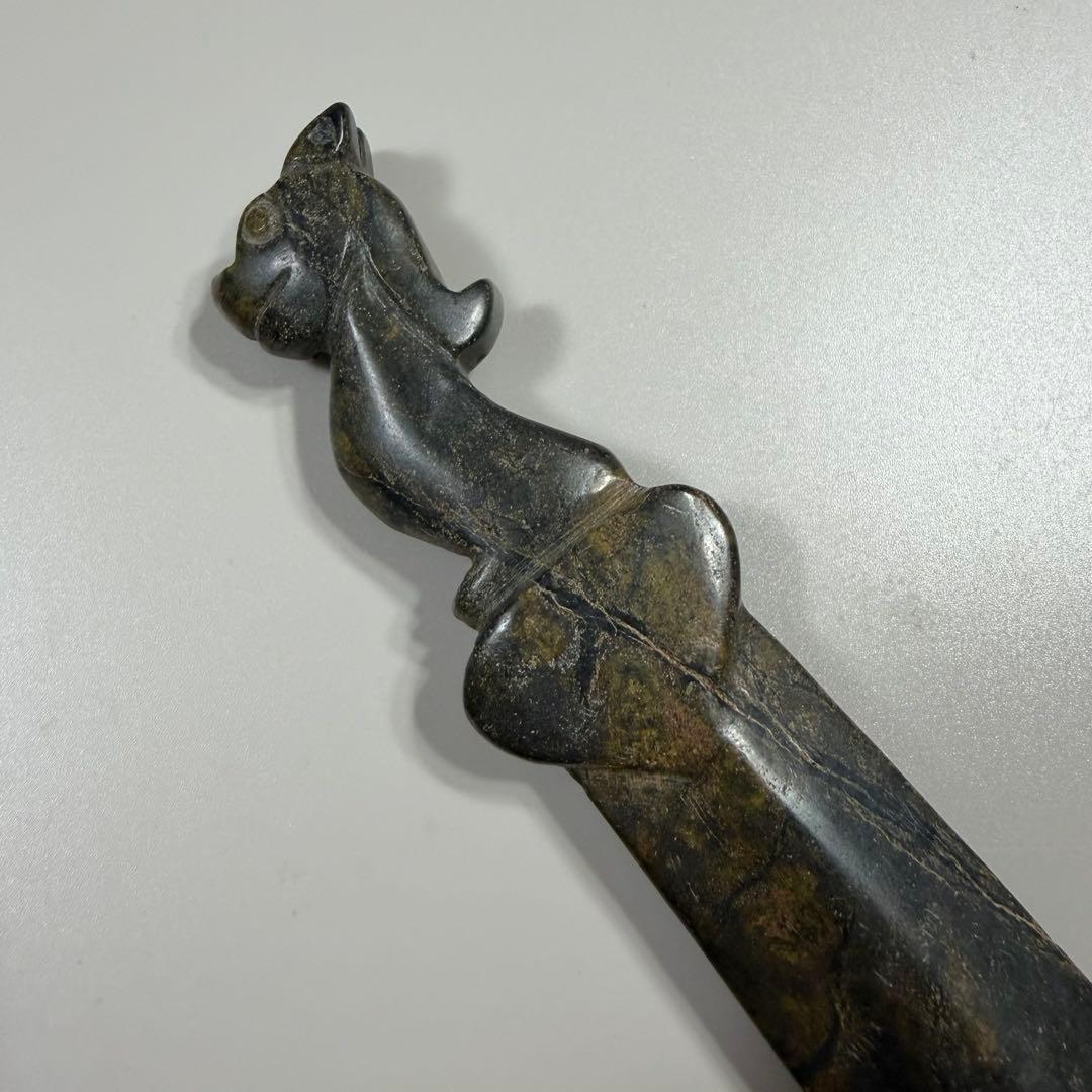 隕石　剣　24cm 磁石反応