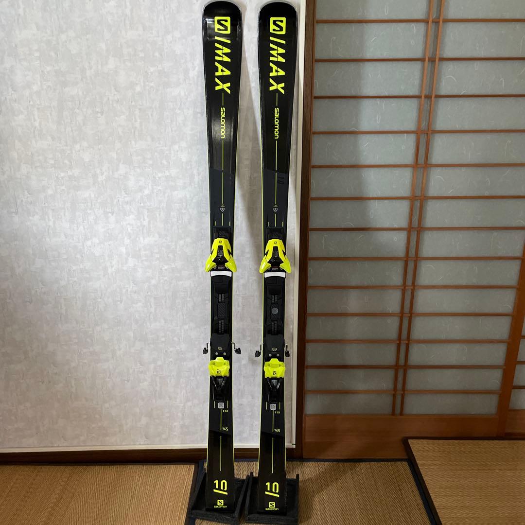 サロモンSALOMON スキー板 S/MAX10 ブラック165cm☆R15