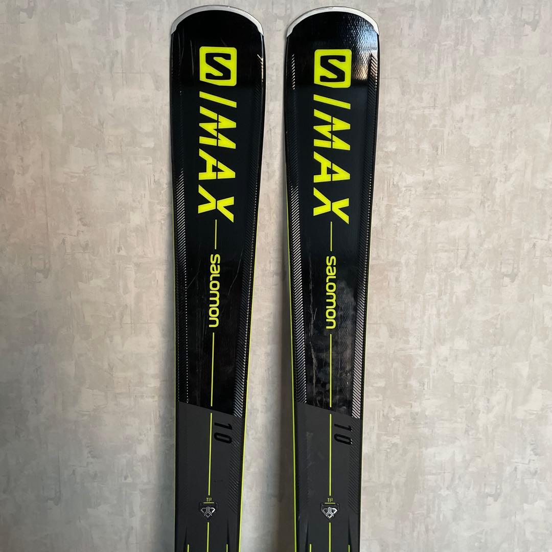 サロモンSALOMON スキー板 S/MAX10 ブラック165cm☆R15