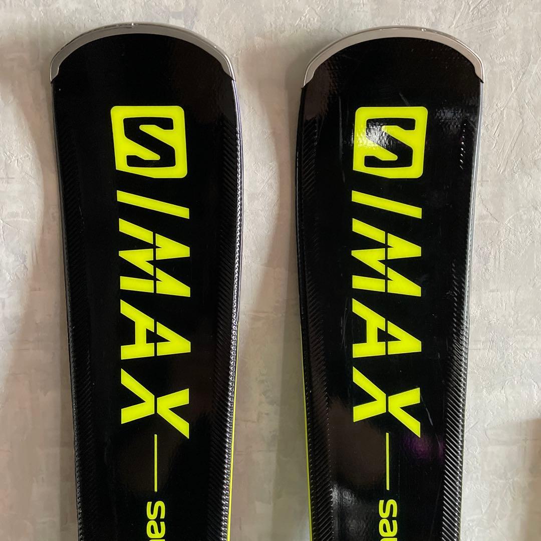 サロモンSALOMON スキー板 S/MAX10 ブラック165cm☆R15