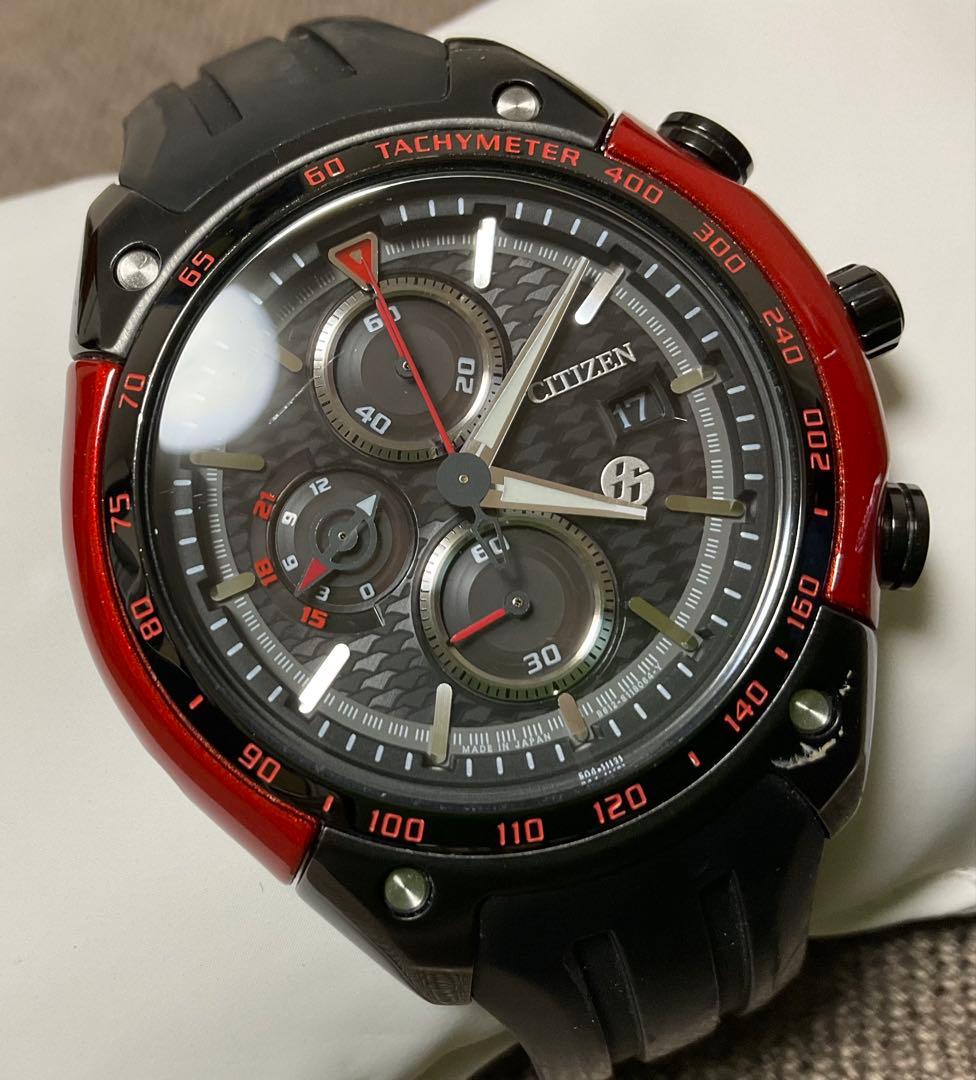 CITIZEN XTOYOTA 86 コラボ　腕時計　赤