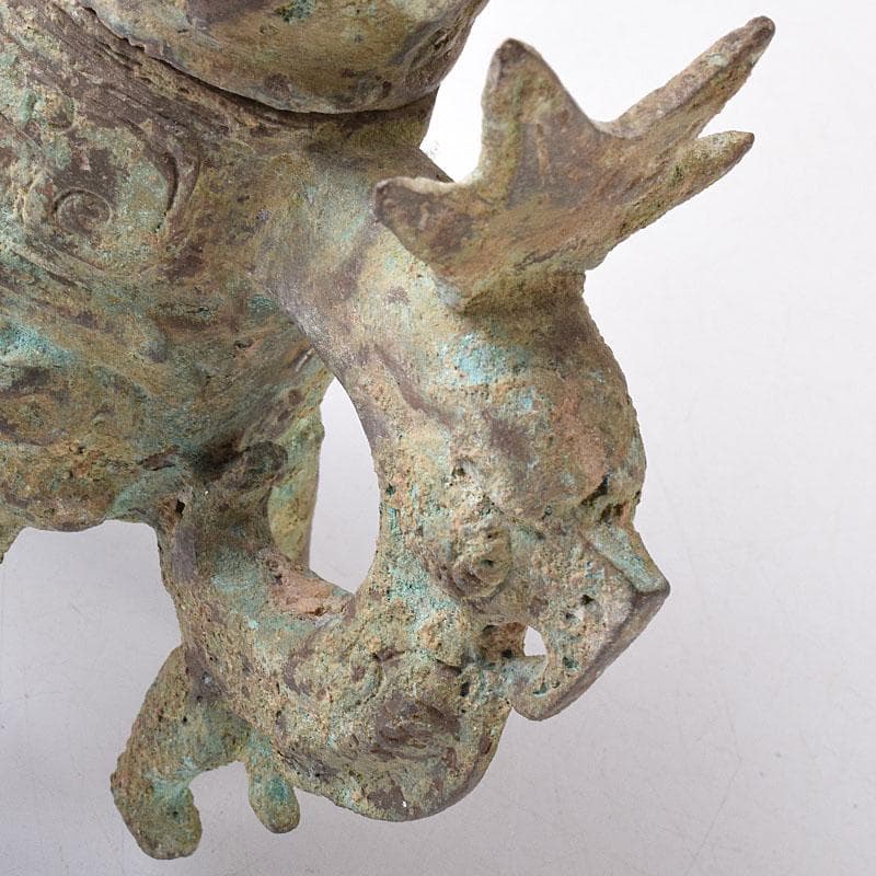 yoshi2000　中国　古銅青銅　獣面　ジコウ　觥　V R8280