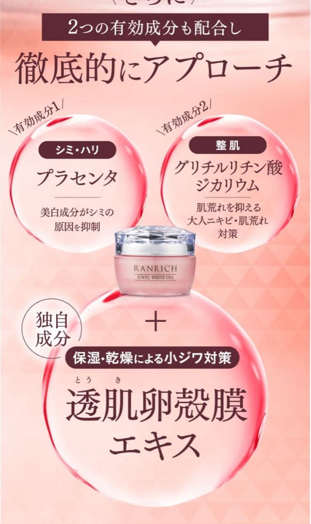 セール中新品RANRICH JEWEL BRIGHT GEL 2個セット