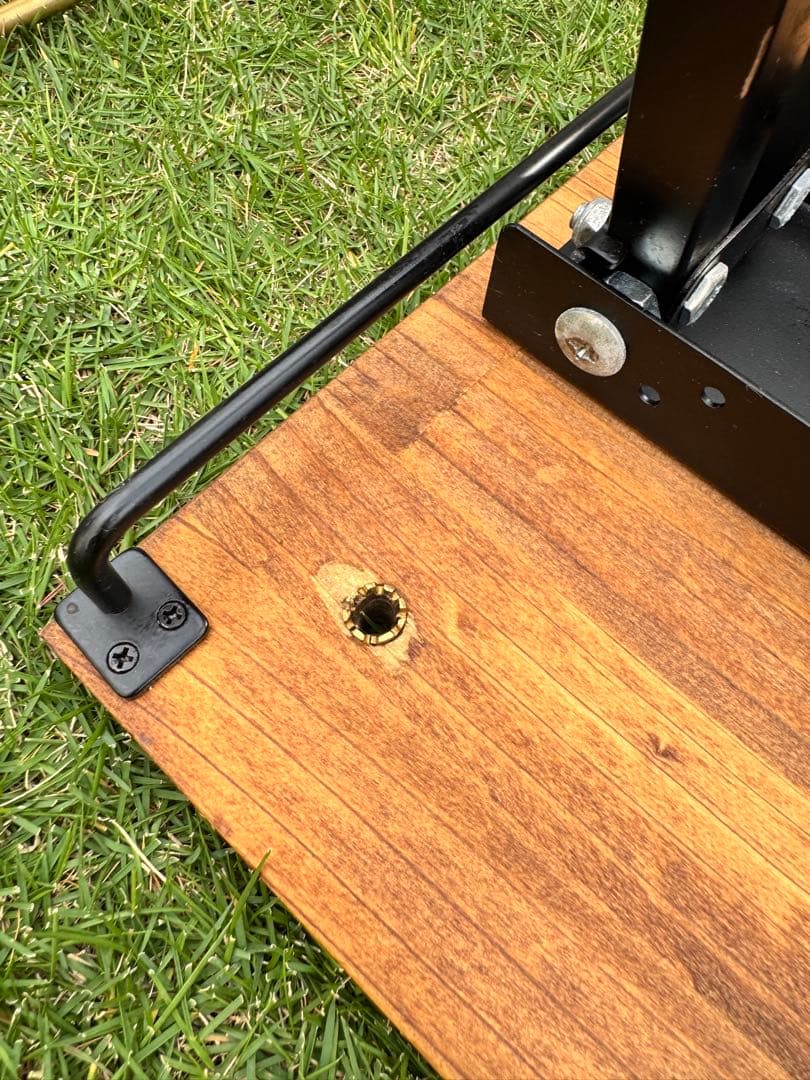 キッチンテーブル　木製折りたたみアウトドアテーブル　DIY