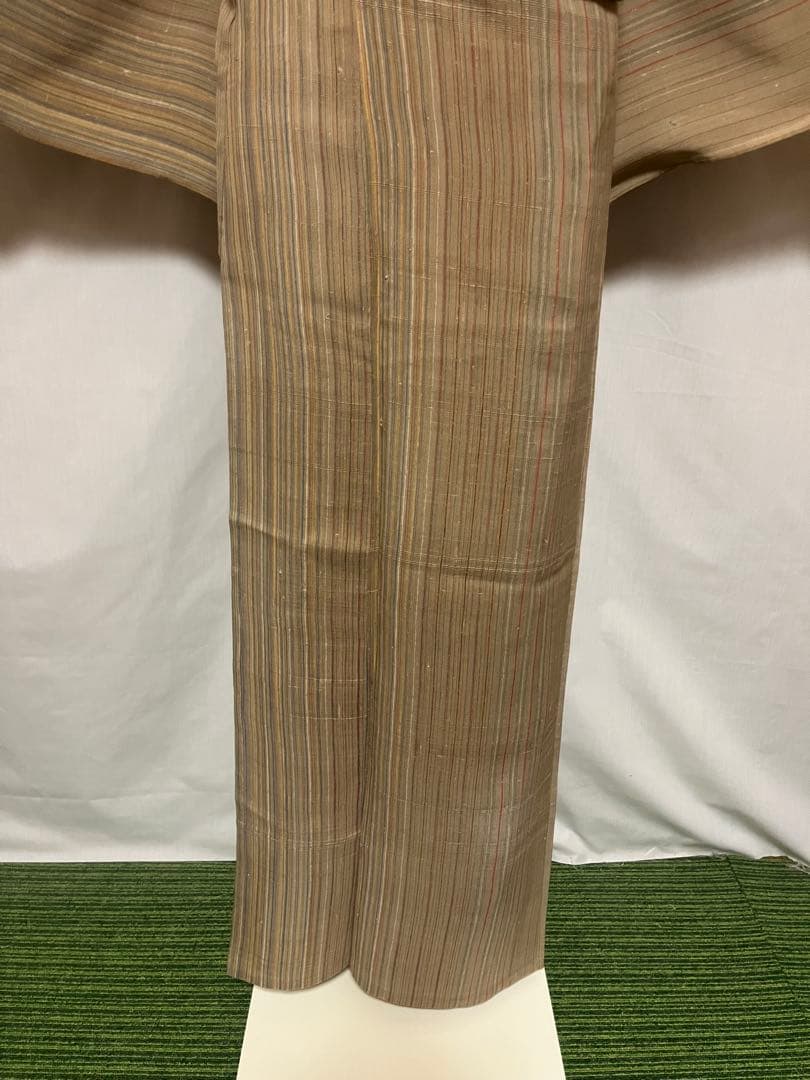 【国宝品】●沖縄県伝統工芸品●【八重山上布】●苧麻●かすり●紬●着物