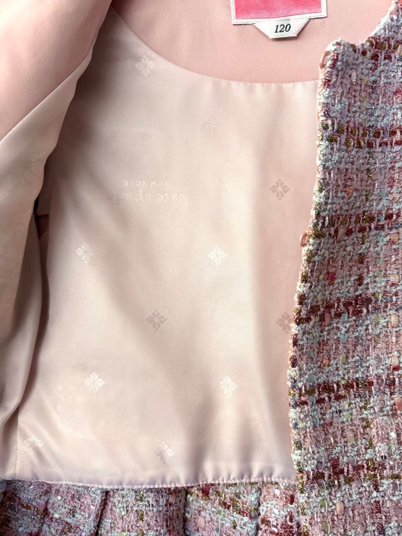 入学式　女の子　120 ケイトスペード　セットアップ　卒園式