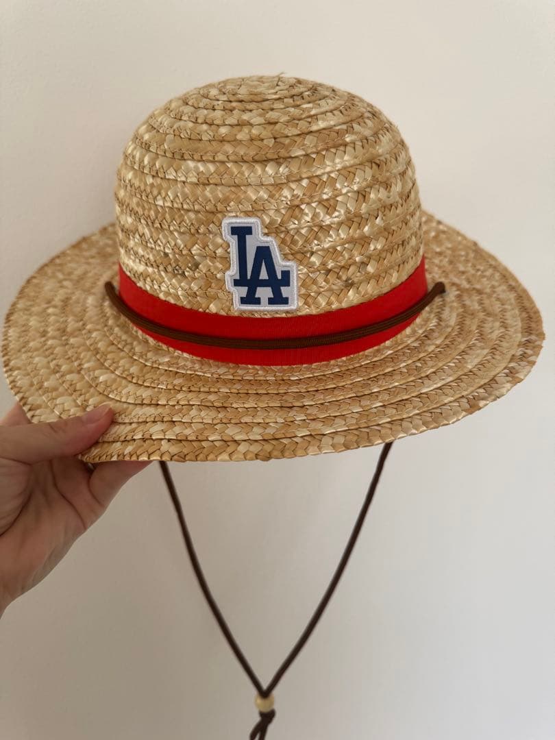 【球場限定配布】ドジャース　ワンピース　麦わら帽子