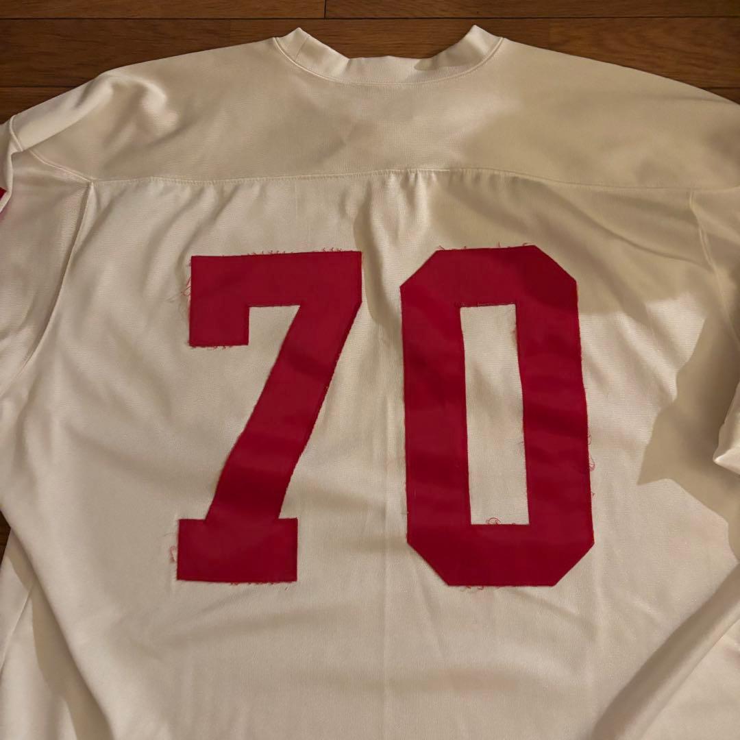 シャツ Mitchell&ness sam huffed New York giants