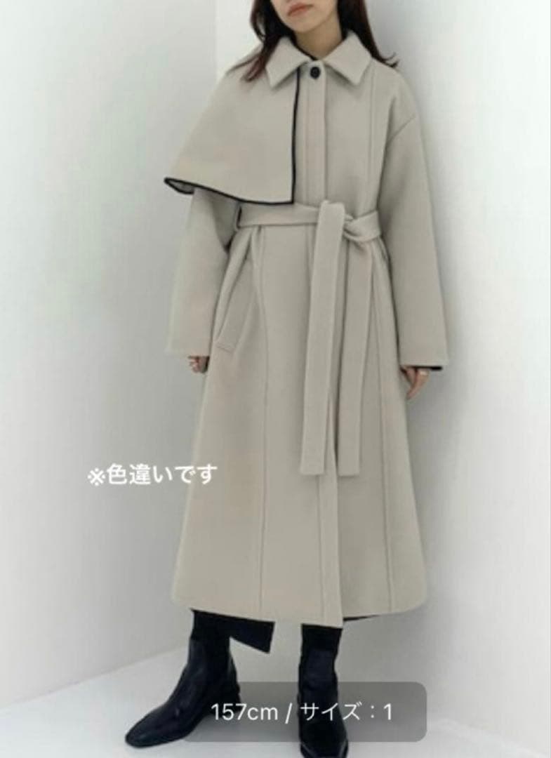 【本日限定値下げ】UNITED TOKYO ハーフケープコート 新品