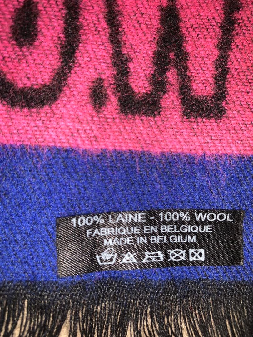 90s Walter van beirendonck W&LT マフラー２種