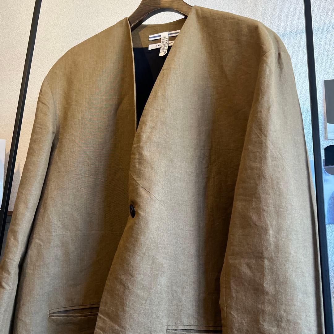 クリスタセヤ 24ss 和紙リネン ジャケット M 定価209,000円