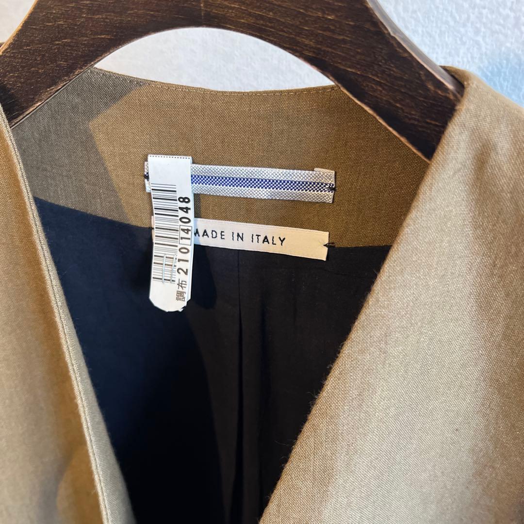 クリスタセヤ 24ss 和紙リネン ジャケット M 定価209,000円