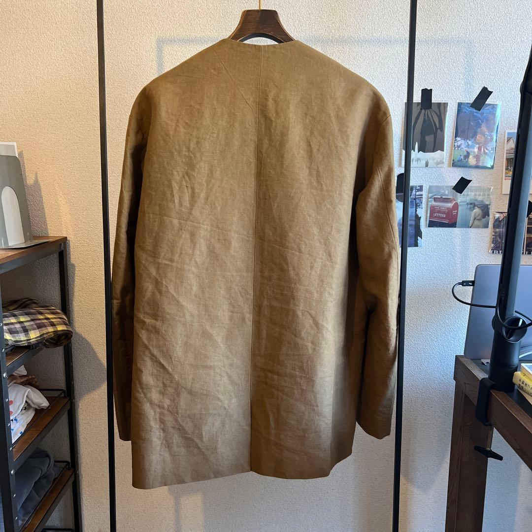 クリスタセヤ 24ss 和紙リネン ジャケット M 定価209,000円