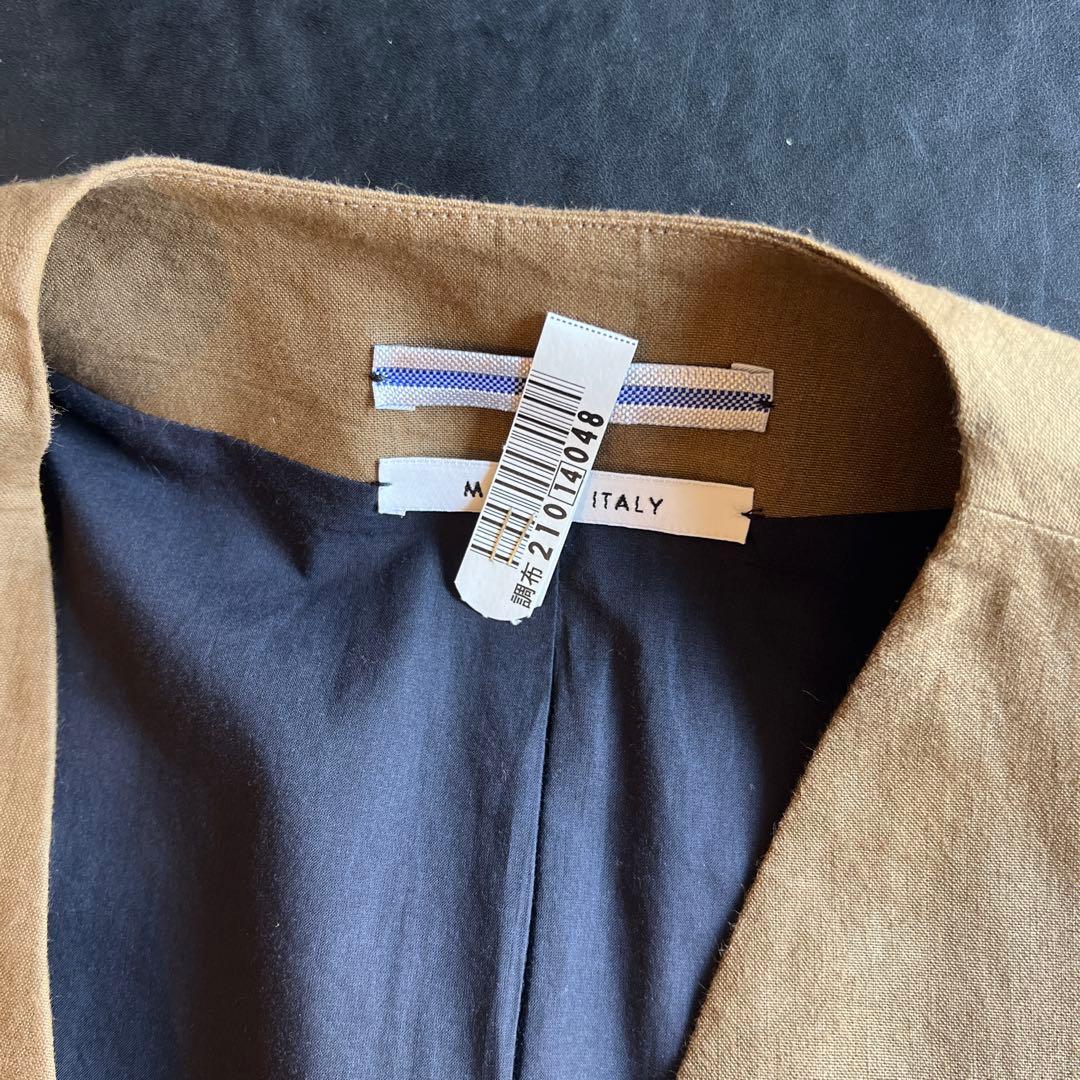 クリスタセヤ 24ss 和紙リネン ジャケット M 定価209,000円