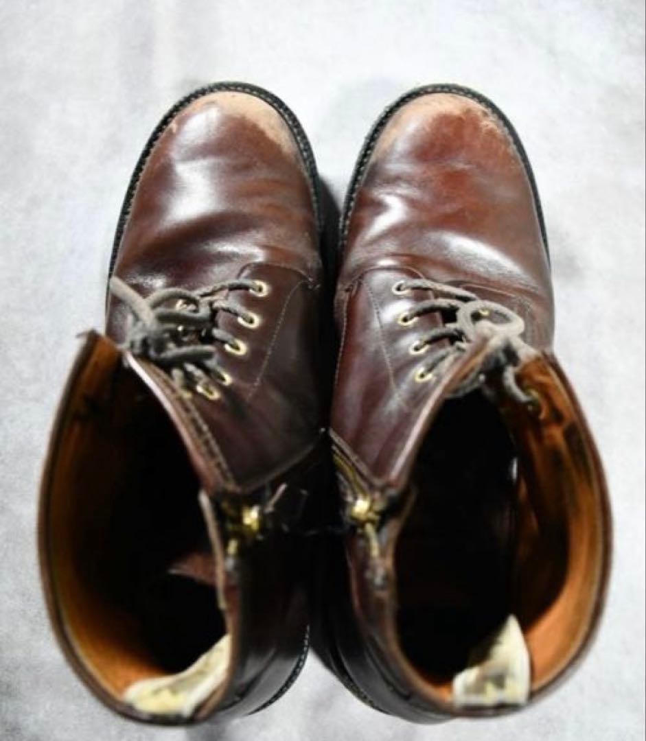 foot the coacher ブーツ　あおば着用