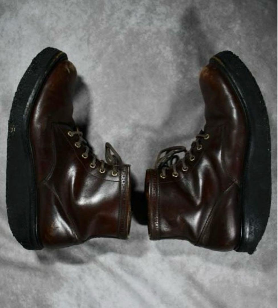 foot the coacher ブーツ　あおば着用