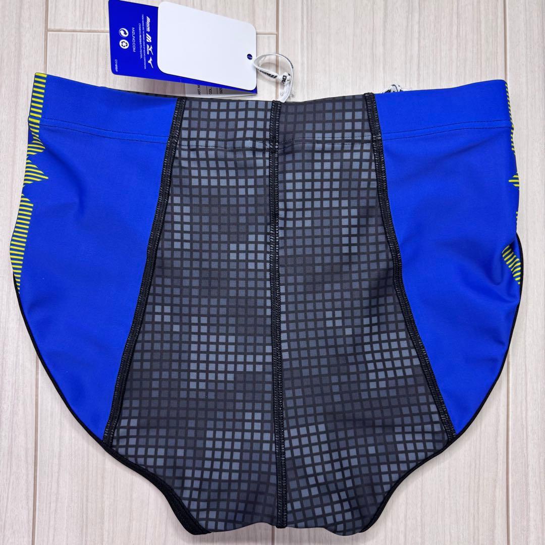 ミズノ　女子陸上レーシングショーツ　XLサイズ　ブラック×ブルー×イエロー　新品