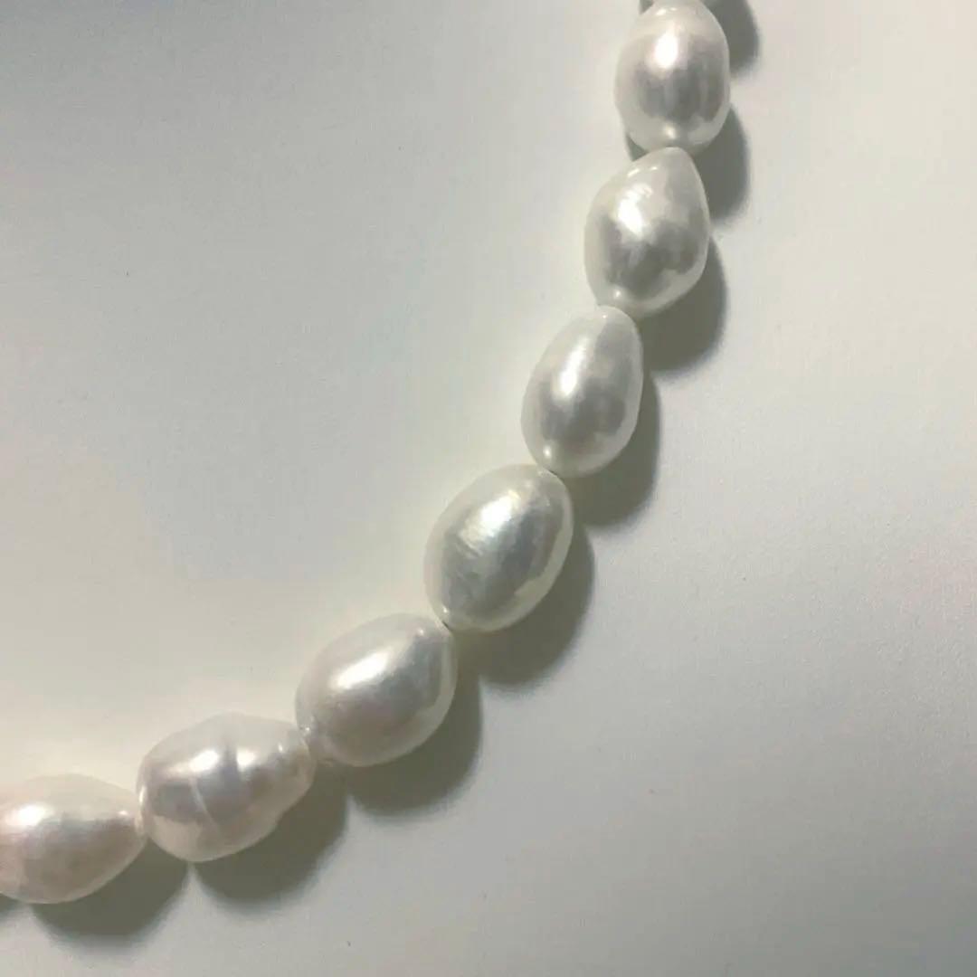 真珠　白蝶パール　ケシパール　ネックレス　南洋白蝶真珠　芥子真珠