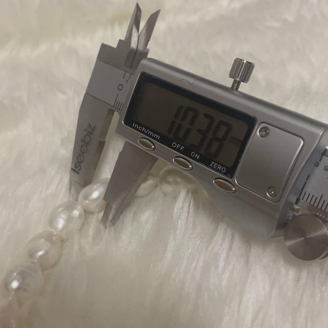 真珠　白蝶パール　ケシパール　ネックレス　南洋白蝶真珠　芥子真珠