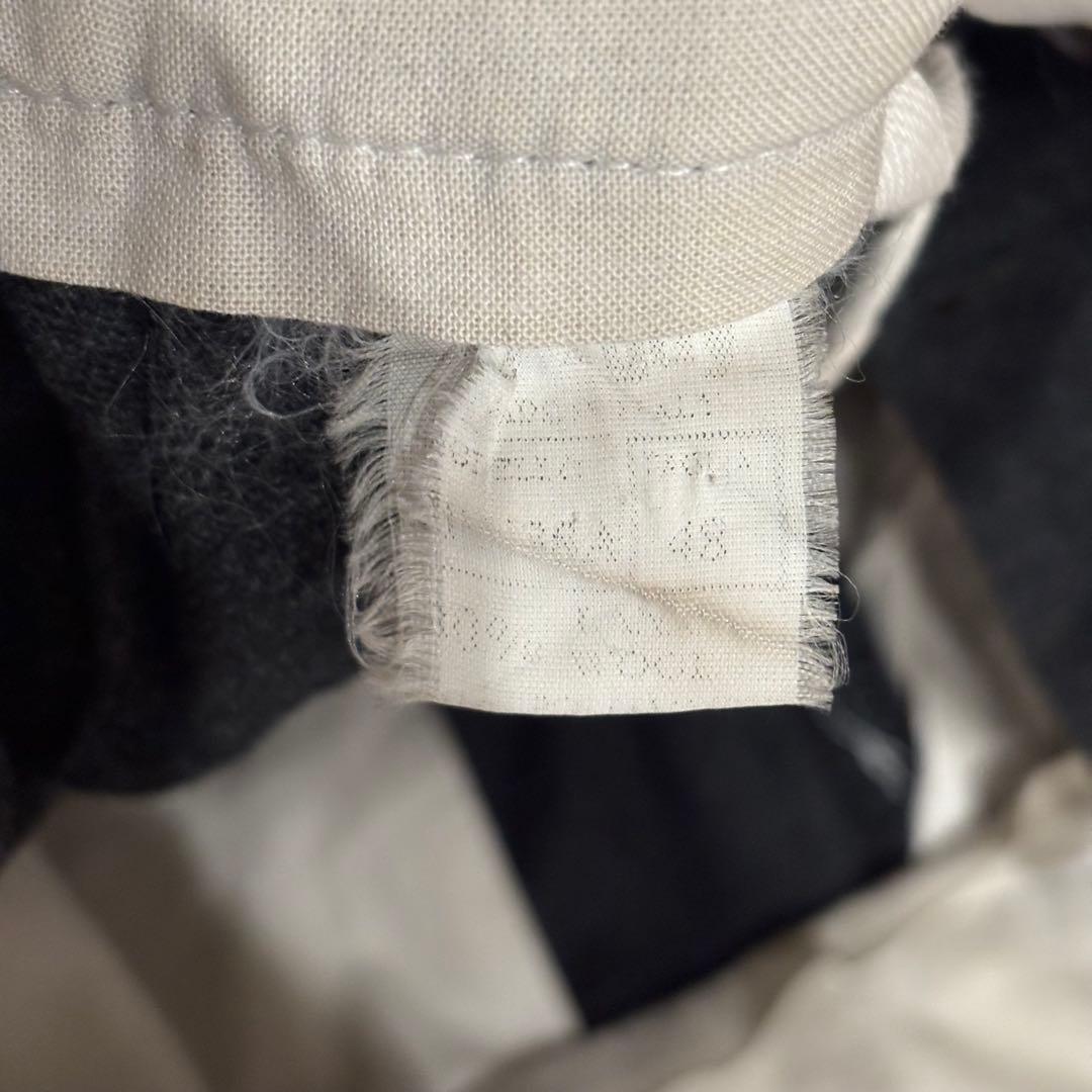 希少 ray&guy 2タック ワイドスラックス ウール サイドアジャスター