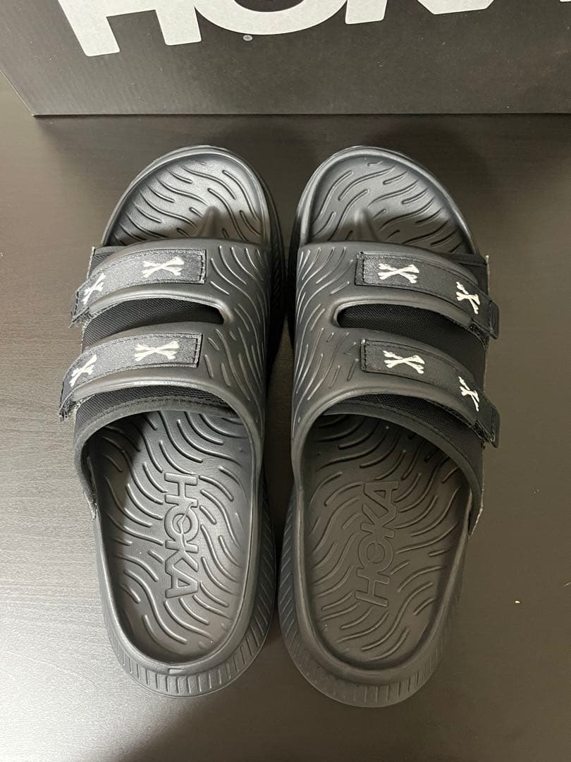 【極美品】WTAPS × Hoka Ora Luxe \"Black\" 27cm