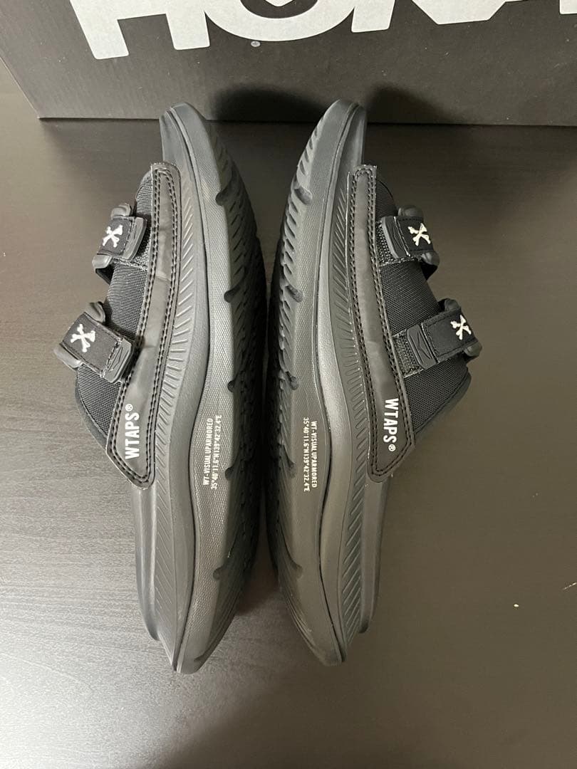 【極美品】WTAPS × Hoka Ora Luxe \"Black\" 27cm