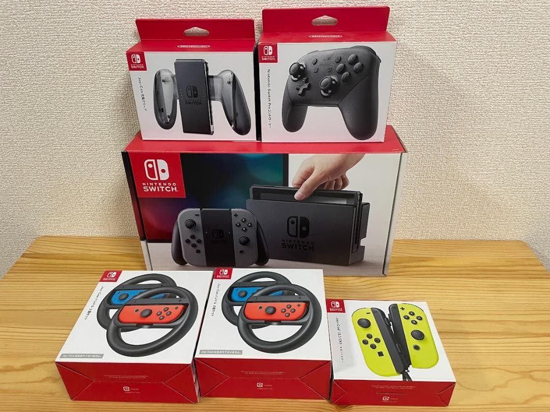 【愛美@プロフ】Nintendo Switch＋マリオカート8＋周辺機器