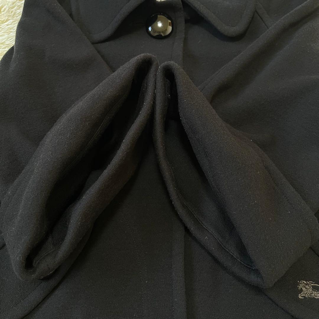 BURBERRY バーバリーブルーレーベル　ノバチェック コートショート丈38