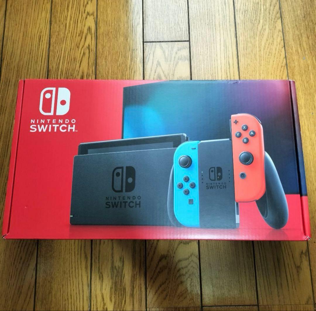 未使用未開封Nintendo Switch 本体 ネオンブルー/ネオンレッド